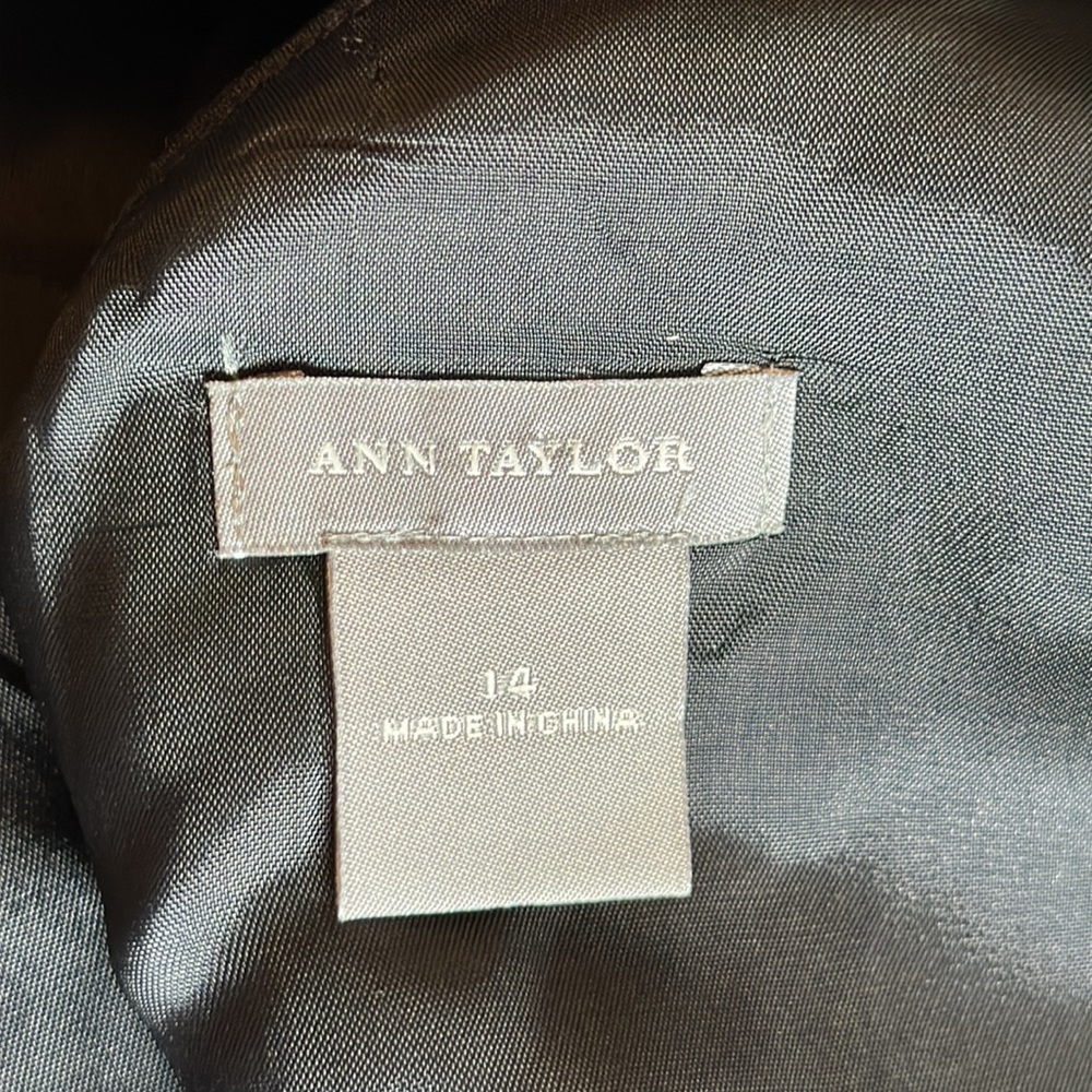 Ann Taylor - black fancy dress - Picture 10 of 16